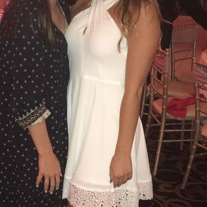 Express white dress